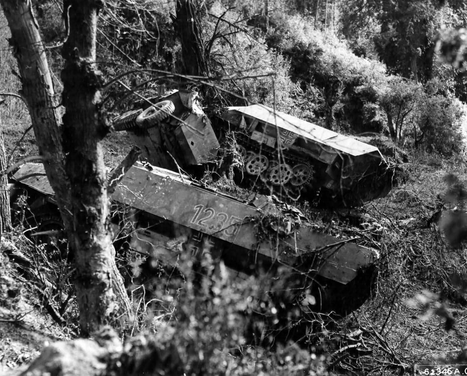 SdKfz 251 Ausf D Near Gavray France 1 August 1944