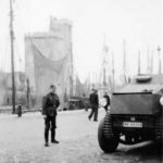 Sdkfz 254 car of the 7. Panzer-Division, La Rochelle France