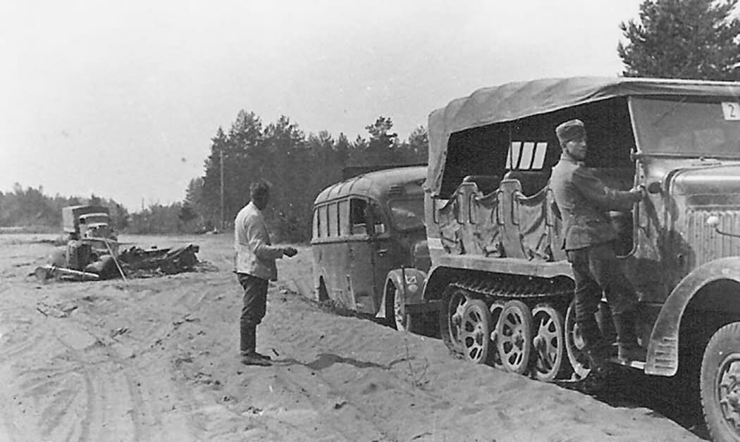 wehrmacht halftrack SdKfz 6