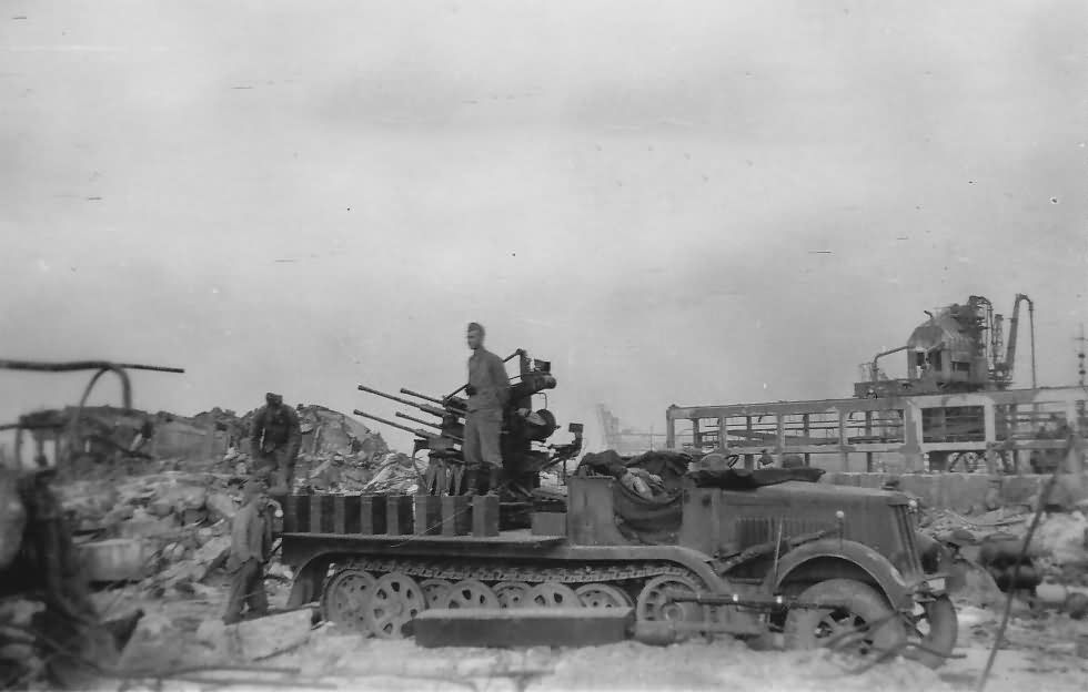 Sd Kfz 7/1 2cm Flakvierling 38 auf Selbstfahrlafette