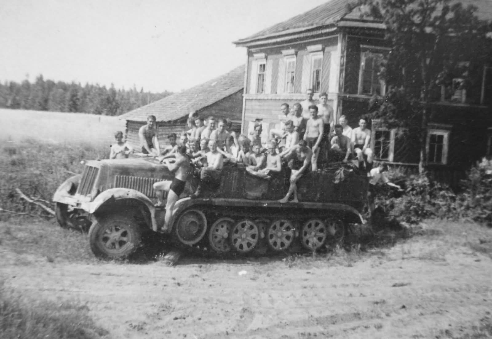 Sdkfz 7 German Halftrack World War Photos