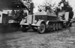 Armored 8ton Halftrack SdKfz 7 And 8,8cm Flak18 Auf Sd.Ah.201 Bunkerknacker