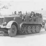 SdKfz 7 Halftrack and 15cm artillery
