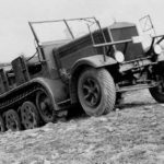 Half-track SdKfz 8 type DB s7
