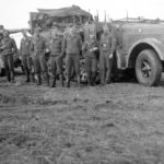 SdKfz 7 and Flak 18 used by an unknown unit of the Luftwaffe