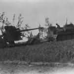 SdKfz 7 towing a 8,8 cm Panzerabwehrkanone Flak 18 photo