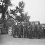 SdKfz 7 towing schwere Feldhaubitze 18 near Orlean June 1940
