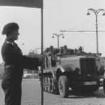 Halftrack Sd.Kfz. 6 during military parade