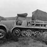 Sd.Kfz. 7/1 armed with a 2 cm Flakvierling 38 flak