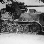 8,8 cm Flak 18 Selbstfahrlafette auf Zugkraftwagen 12t type DB 9 SdKfz 8