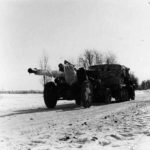 SdKfz 8 towing 15 cm Kanone 18 Eastern Front 1941/42