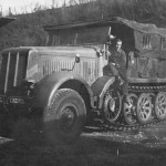 Sdkfz 8 heavy halftrack Luftwaffe unit 1943