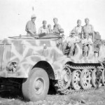 Sd Kfz 8 with camouflage Italy 1944