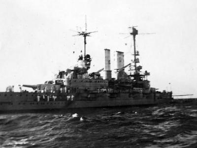 Battleship SMS Schleswig Holstein Baltic Sea