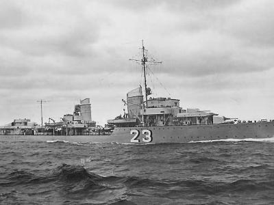 Kriegsmarine Type 34a destroyer Z7 Hermann Schoemann