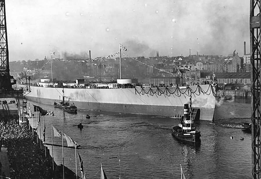 Launching of Bismarck – 14 February 1939 3