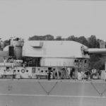 Battleship Bismarck Cäsar turret