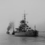 Stern of the German Battleship Bismarck