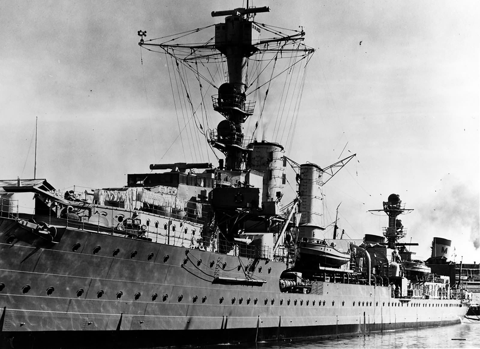 German cruiser Emden in Honolulu, February 1936