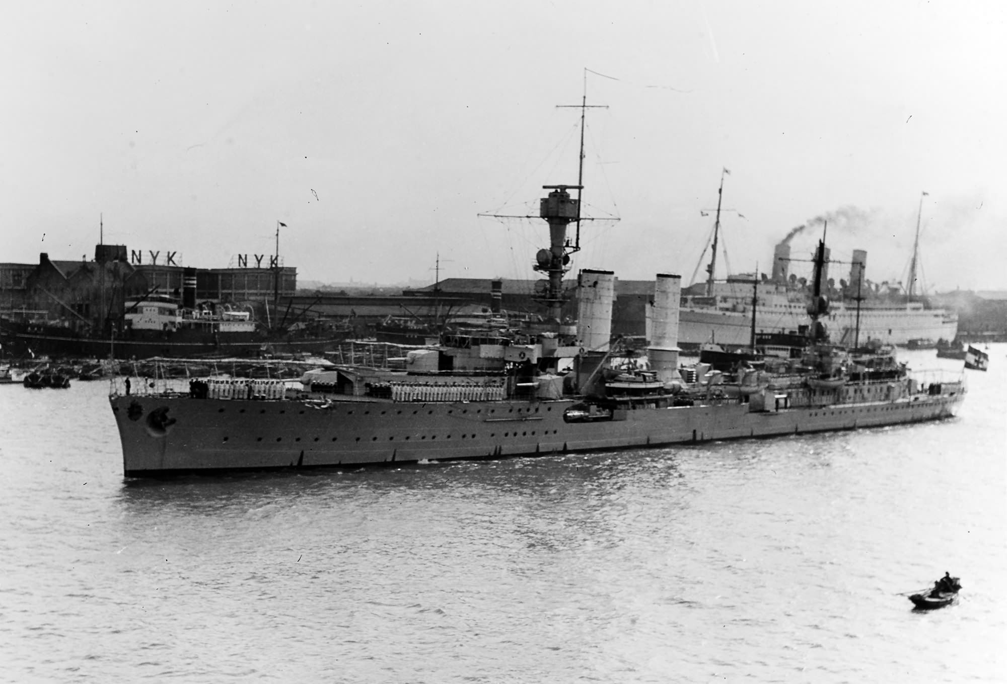 Emden in Shanghai, China 1931