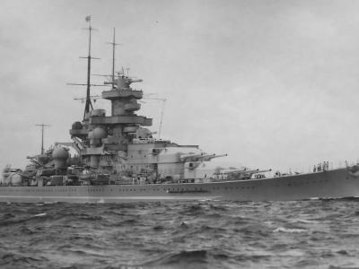 Schlachtschiff Gneisenau 1939