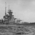 Schlachtschiff Gneisenau 1939