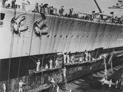 Admiral Graf Spee – crew painting
