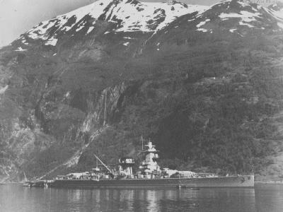 Admiral Graf Spee Geirangerfjord 1938