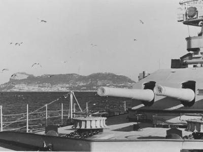 Admiral Graf Spee at Gibraltar
