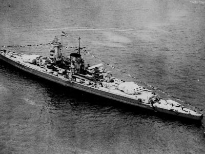 Graf Spee at the Spithead Naval Review 30 May 1937