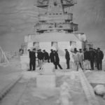 German cruiser Admiral Graf Spee winter