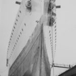Graf Spee in dock – bow