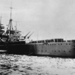 Crew on Deck of German Cruiser Admiral Hipper