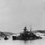 Heavy cruiser Admiral Hipper in camouflage – Norway
