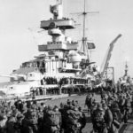 Heavy cruiser Admiral Hipper in Cuxhaven, April 6. 1940