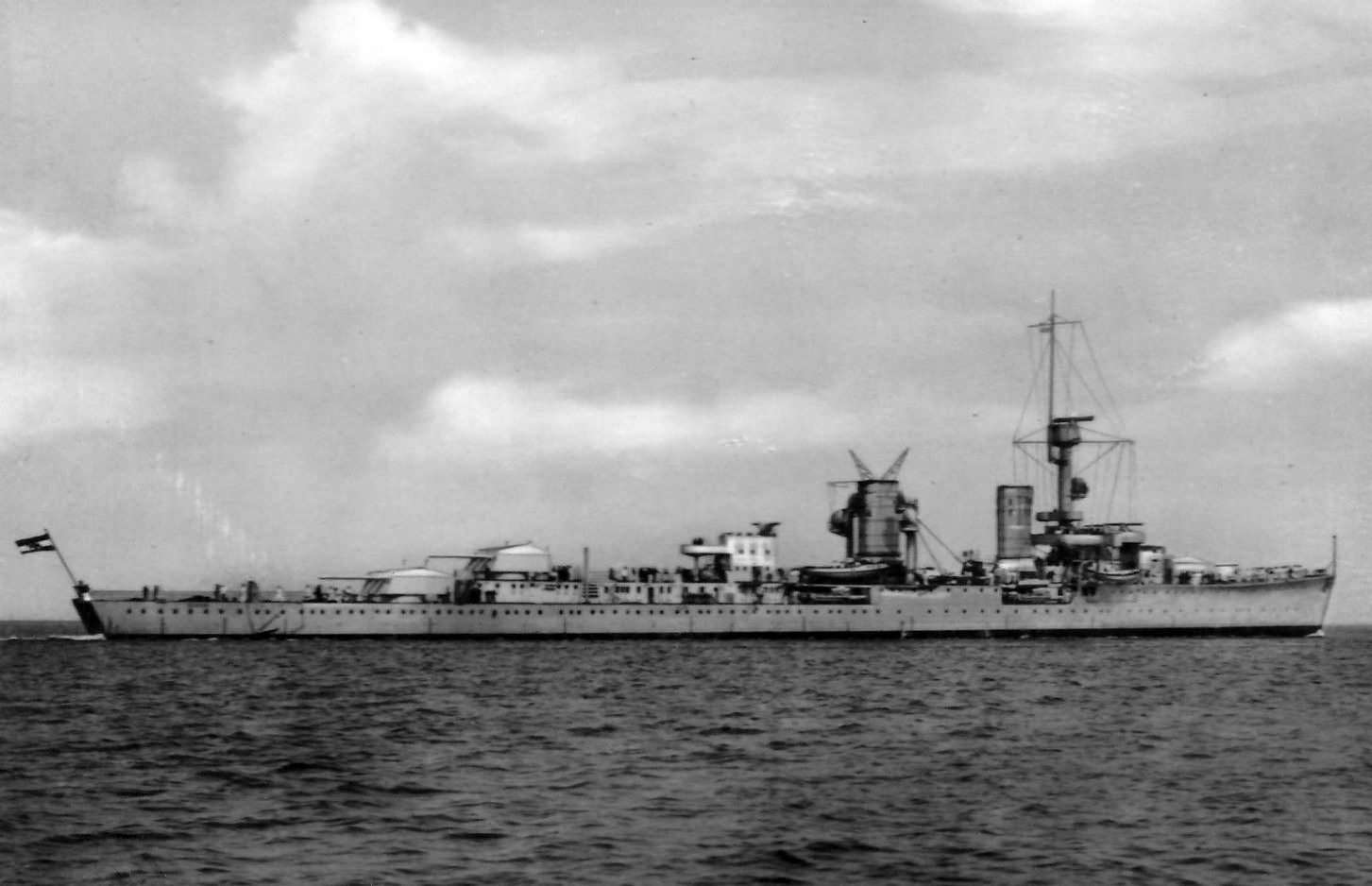 Broadside view of Konigsberg