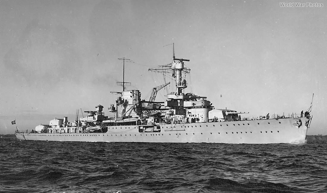 Kriegsmarine Kreuzer KMS Leipzig