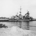 Prinz Eugen in Copenhagen Denmark 1945