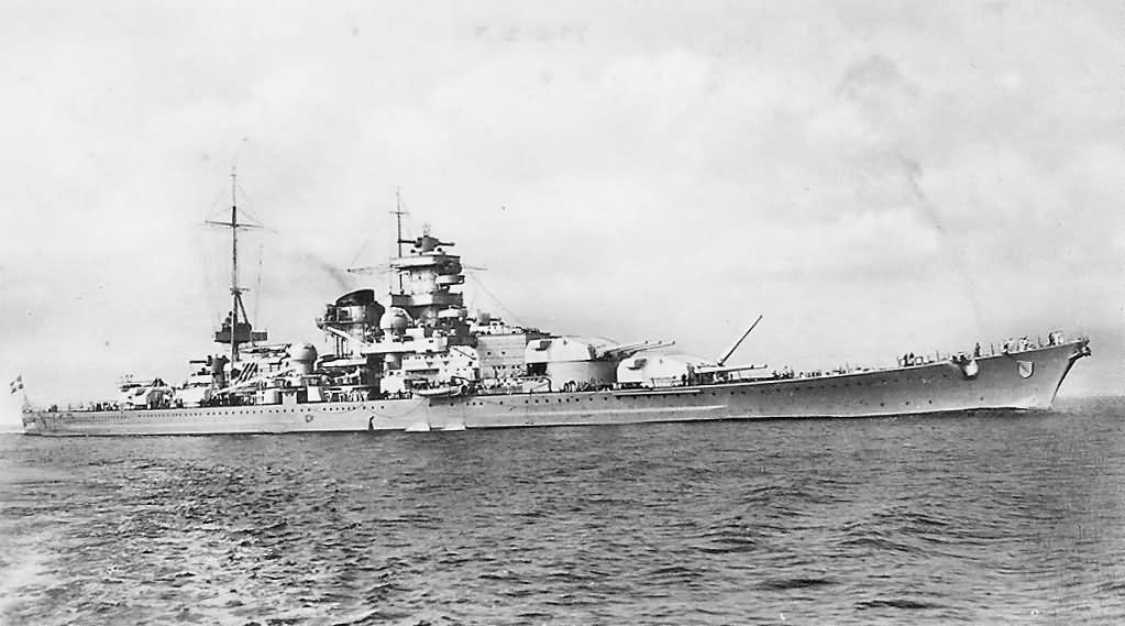Kriegsmarine Battleship Scharnhorst
