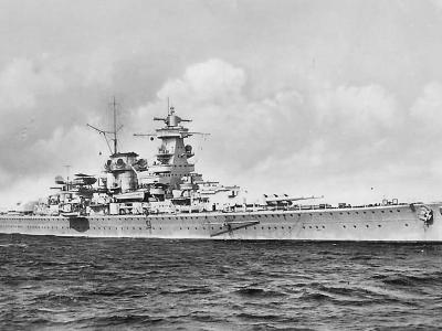 Kriegsmarine pocket Battleship Admiral Scheer