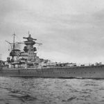Heavy cruiser Admiral Scheer