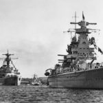Battlecruiser Deutschland and Admiral Scheer 1939