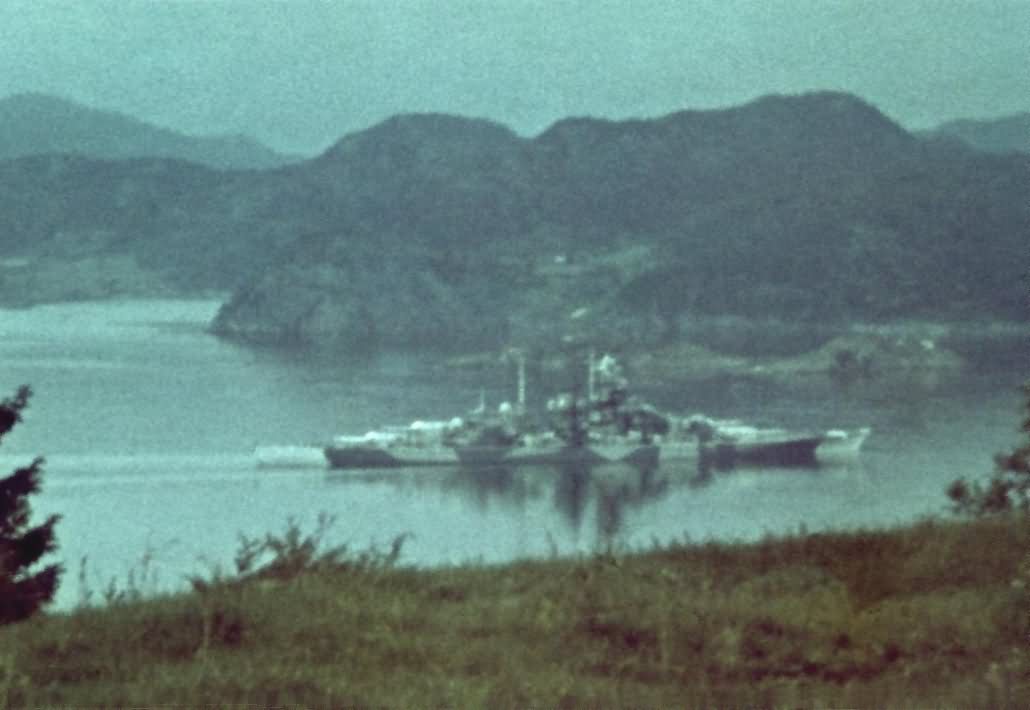 Tirpitz Norway color photo