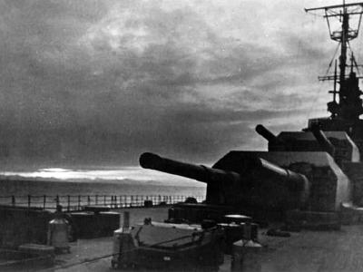 Tirpitz deck