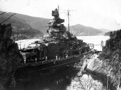 Battleship Tirpitz in Norway 10