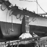 Launch of German Battleship Tirpitz in Wilhelmshaven
