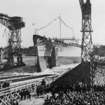 Launching of Tirpitz – 1 April 1939