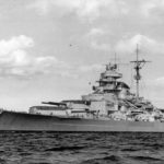 Tirpitz anchored in July 1941