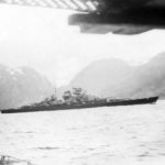 Starboard view of the battleship Tirpitz in Norway 5