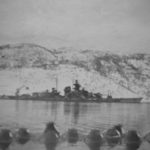 Starboard view of the battleship Tirpitz in Norway 6